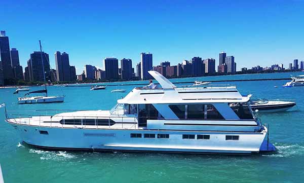 The sophisticated lady yacht lake michigan chicago
