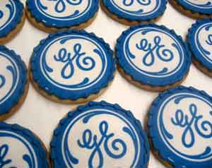 Corporate Logo Cookies GE